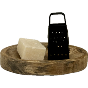 Amberblokjes cadeauset schaaltje en rasp – BlocLuné